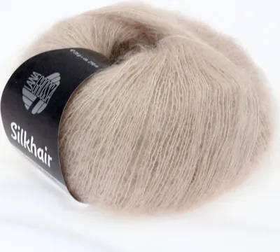 Produktbild von Lana Grossa - Silkhair 0018 hellbeige