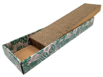 Produktbild von Croci Kratzbrett Homedecor Strukturierte Blätter Grün