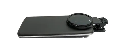 Produktbild von SYSTEM-S CPL 52 mm Filter Circular Polarizer Linse mit Clip für Smartphone in Schwarz