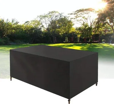 Produktbild von Famanu Schutzhülle für Gartenmöbel - Wasser- und Staubdicht, 360x100x82 cm