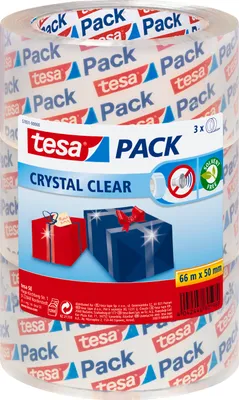 Imagen del producto de TESAPACK 66MX50MM KRISTALL. 3 unidades