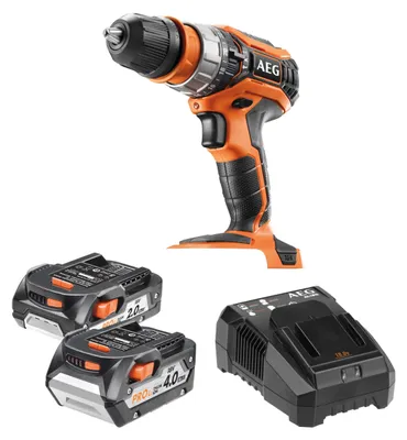 Produktbild von AEG BSB 18C2X-402C, Handbohrmaschine, Schwarz, Orange, 1,3 cm, 1800 RPM, 4,5 cm, 1,3 cm