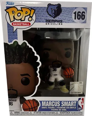 Zdjęcie produktu dla Funko Pop! Koszykówka – Memphis Grizzlies, Marcus Smart, figurka kolekcjonerska, figurka winylowa, nr 166
