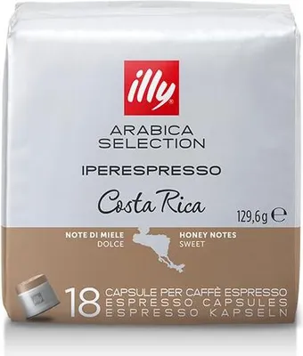 Produktbild von Illy CAPSULE COSTA RI Kaffeekapsel & Kaffeepad 18 Stück(e)