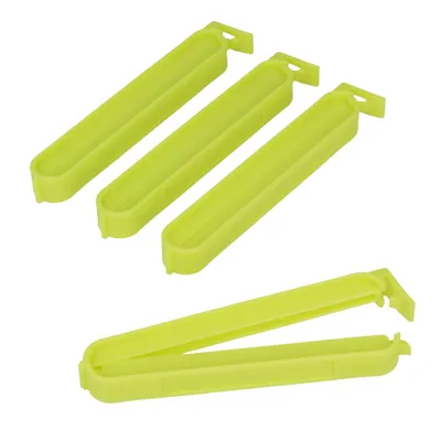 Immagine prodotto di metaltex 295610080 metaltex Clip per sacchetti, lunghe, in plastica, set da 4