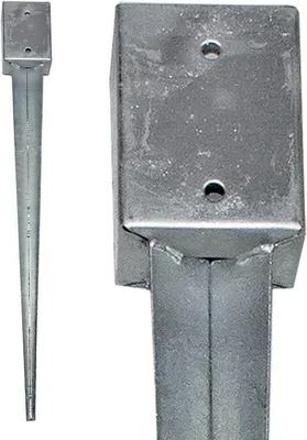 Produktbild von Einschlaghülse Bodenhülse 900 mm Einschlagbodenhülse Bodenanker 101 x 101 mm