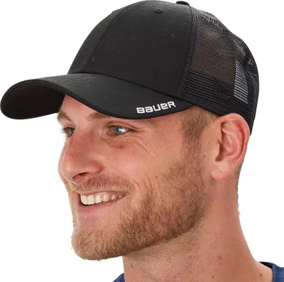 Produktbild von Cap Bauer 9Forty Team Junior schwarz