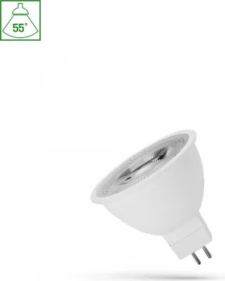 Immagine prodotto di Led Mr16 12V 6W Smd 55Deg Ww Con Lente