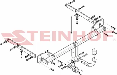 Produktbild von Z547393 Anhängerkupplung passend für OPEL Astra V (K) 03/2016-2022 starr