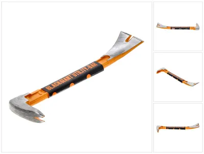 Immagine prodotto di Picard Piede di porco BlackGiant Utility-Bar Nr. 46Y ( 0004699-002 ) da 250 mm - forgiato da un unico pezzo