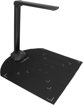 Image de Scanner de documents A3/A4 haute définition de 12 MP avec éclairage LED, résolution 3672x2856, portable et pliable, interface USB, idéal pour numériser des fichiers, des documents et des livres