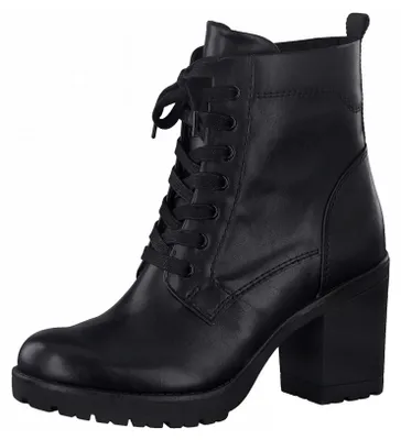 Produktbild von MARCO TOZZI Damen Stiefeletten Stiefel Blockabsatz 2-25204-27, Größe:40 EU, Farbe:Schwarz