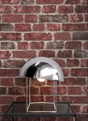 Produktbild von NEWROOM Tapete Rot Vliestapete Mauer - Ziegelstein Modern Modern Stein Backstein Loft Mauerwerk
