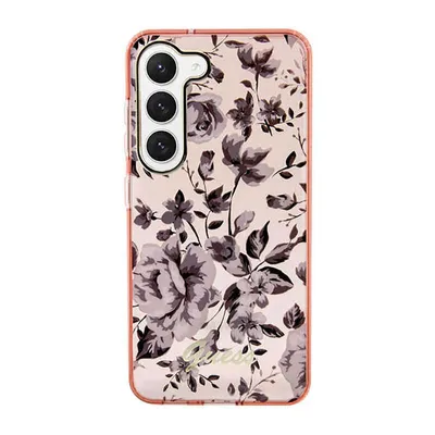 Produktbild von Etui Guess Guhcs23Shcfwsp S23 S911 - Różowe Flower Collection
