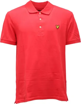 Produktbild von 3056AH polo uomo LYLE & SCOTT red Baumwolle polo-shirt man