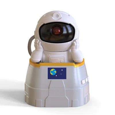 Produktbild von Astronauten-Projektorlampe, buntes Sternenprojektions-Nachtlicht mit Timer und Fernbedienung, Nachtlicht fuer Kinder und Erwachsene, Schlafzimmer, Heimdekoration