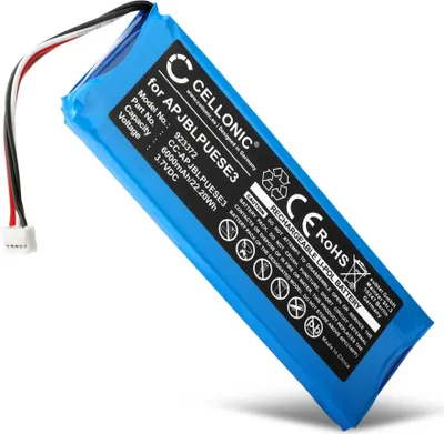Immagine prodotto di CELLONIC 1x Batteria per Altoparlante Compatibile con JBL Pulse 3, 2017DJ1714 – (6000mAh, 3.7V)