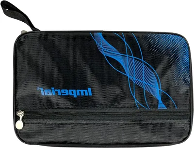Productafbeelding van Tafeltennis Rackethoes - Enkele Rackethoes - Tafeltennis Accessoires - Gevoerd Racketvak - 28.5 x 19 x 2 cm - Diverse Kleuren