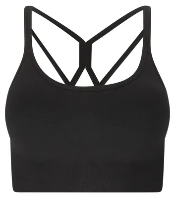 Obrázok produktu pre ATHLECIA Foan V4 – športová podprsenka bez švov, čierna, veľkosť XXS/XS