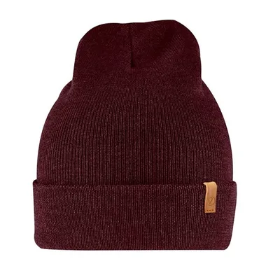 Image de FJÄLLRÄVEN Bonnet Fjällräven Classic Knit rouge