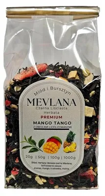 Immagine prodotto di Tè in foglia nero al mango turco MEVLANA PREMIUM 50 g