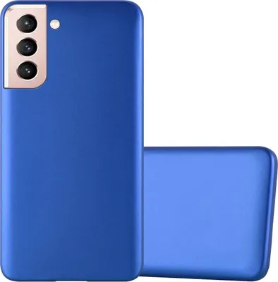 Produktbild von Cadorabo Schutzhülle für Samsung Galaxy S21 5G Hülle in Blau Handyhülle TPU Silikon Etui Cover Case