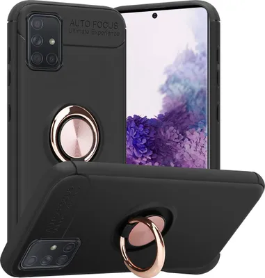 Obrázok produktu pre Ochranný kryt Cadorabo pre Samsung Galaxy A71 5G v čiernom puzdre na mobilný telefón silikónový kryt TPU