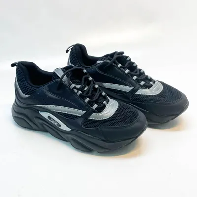 Produktbild von Dior B22, Sneaker, Schwarz/Silber, ohne sportlicher Stil, Größe 44 EU, modisches Design, komfortable Passform.
