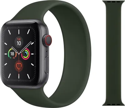 Produktbild von Original Apple Solo Loop Armband 38/40/41mm Größe 5 Cyprus Green