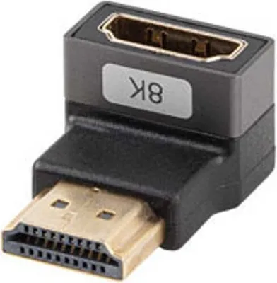 Zdjęcie produktu dla Lanberg AD-HDMI-07, HDMI Typu A (Standard), HDMI Typu A (Standard), Żeńska, Męska, Prosty, Pleciony