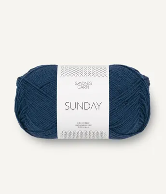 Produktbild von Sandnes Sunday 50g 6062 mørk blå