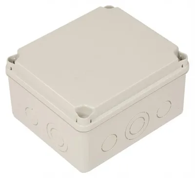 Produktbild von Aufputz, hermetisch, Schraubdose IP55, grau EV-171 PCE