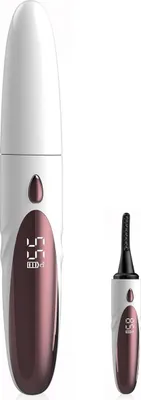 Produktbild von Beheizte Wimpernzange elektrisch – 4 Heizstufen, 10s Schnellaufheizung & 24h Akkulaufzeit, perfekt für langanhaltende Curls
