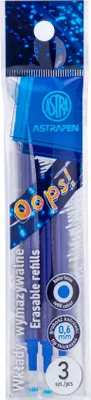Obrázok produktu pre Náplne do gumených tyčiniek Click, modré, 0,5 mm, 1503