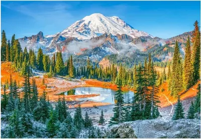 Produktbild von CASTORLAND Puzzle Mount Rainier Nationalpark 1000 dlks