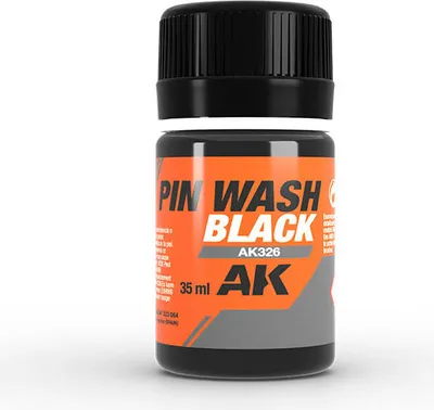 Produktbild von AK Interactive Enamel Effects Black Pin Wash
