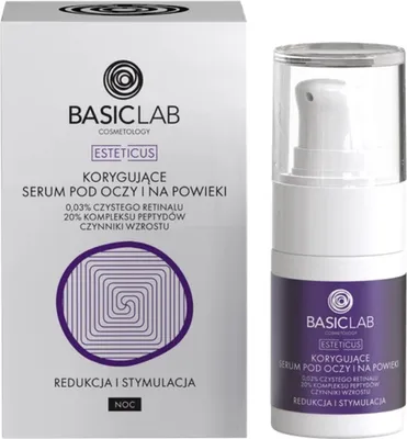 Produktbild von BASICLAB - Korrigierendes Augenserum mit Retinal 0,03 %, 15ml