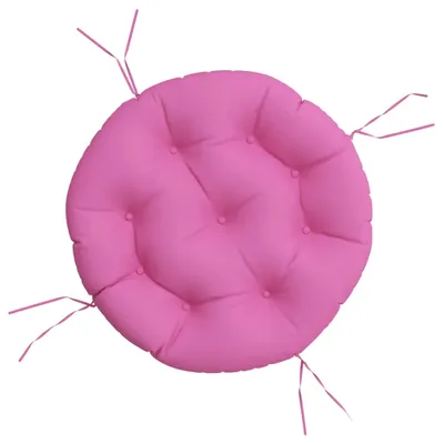 Immagine prodotto di vidaXL Cuscino rotondo rosa Ø 60x11 cm Tessuto Oxford
