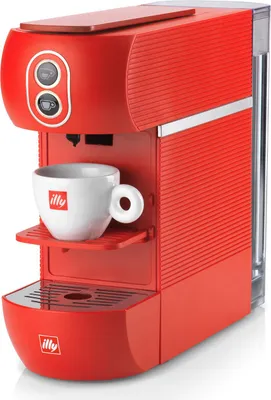 Produktbild von Illy Easy, Pod-Kaffeemaschine, 1 l, Kaffeepad, 1250 W, Rot