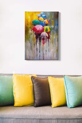 Produktbild von Wallity, Kanvas- TCR1350, Bunt, Leinwandbilder, 50 x 70 cm, 100% Leinwand