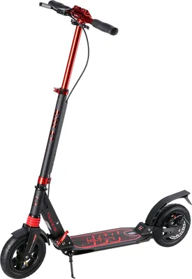 Obrázek produktu pro Skládací koloběžka NILS Extreme HM209T černá-červená