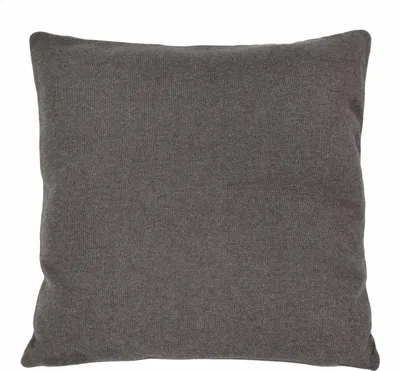 Produktbild von nielsen HOME Kissen Cato gestrickt, 50x50 cm, Antik Grau,100% Baumwolle,Strick,® Standard 100, inkl. Füllkissen