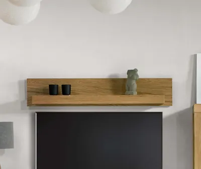Produktbild von Wandboard Wandregal 138 cm Eiche teilmassiv Andria