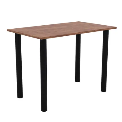 Obrázok produktu pre AKKE Burgundský stôl s čiernymi nohami DxŠxV: 70x50x74 cm