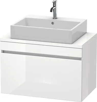 Produktbild von Konsolenunterschrank DURASTYLE 512x800x478mm weiß matt/basalt matt weiss matt/basalt matt