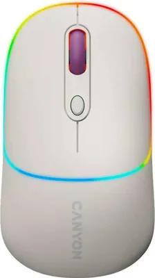 Zdjęcie produktu dla CANYON Mysz bezprzewodowa MW-22 2w1 RGB Beowa