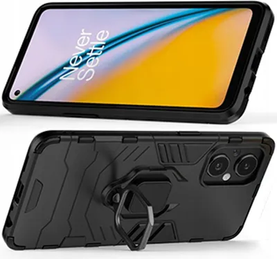 Obrázek produktu pro Pouzdro Ring Armor + magnetický držák pro Oneplus Nord N20 5G Black
