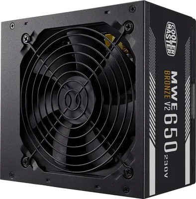 Obrázok produktu pre Cooler Master MWE 650 Bronze 230V V2 Napájací zdroj 650 W 24-pin ATX ATX čierny