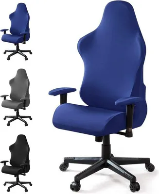 Produktbild von Famanu Gamingstuhlbezug atmungsaktiv - Blau