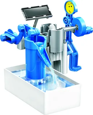 Produktbild von 4M Green Science Water Pump, Technik-Bausatz, Ingenieurswesen, 5 Jahr(e), Blau, Grau, Weiß